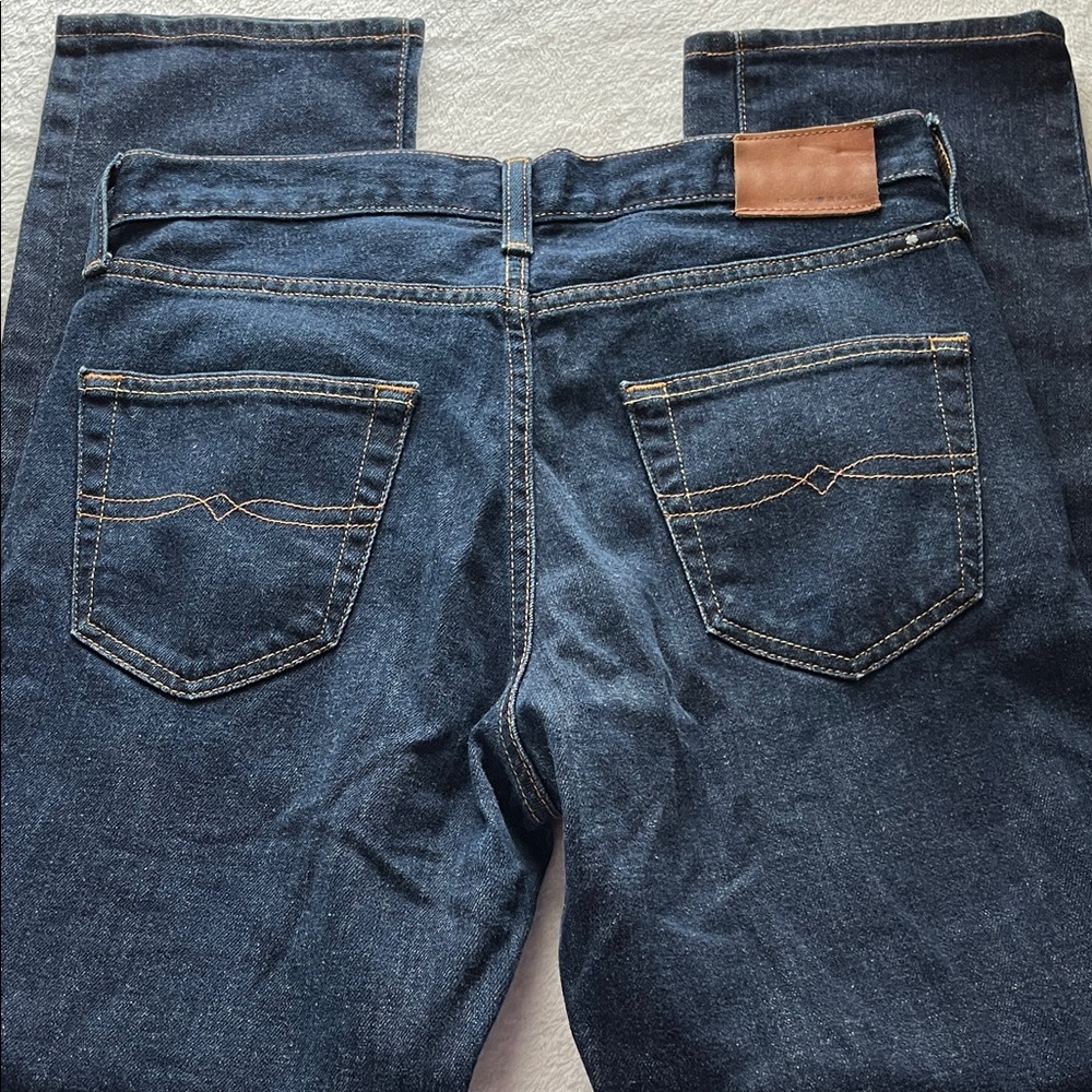 Lucky Brand Dark Blue Straight Jeans - Picture 3 of 4